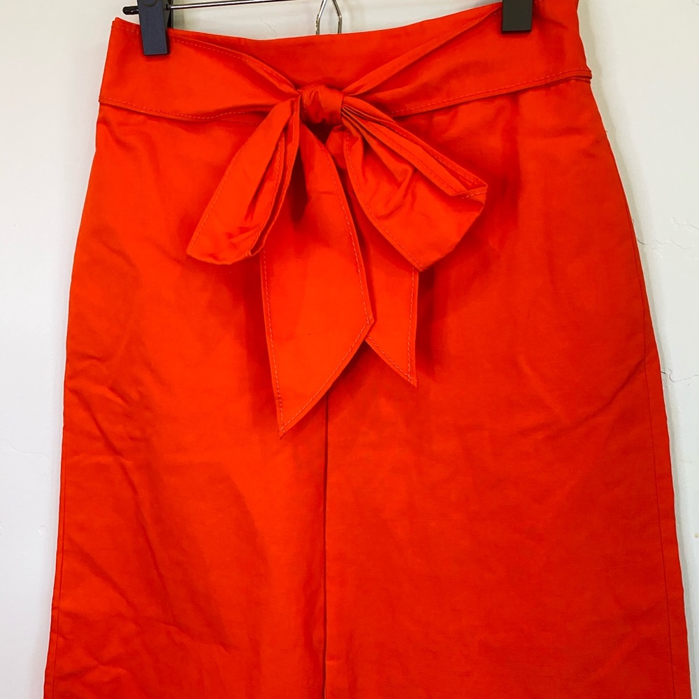 Kate Spade Red Wide-Leg Pants - Picture 10 of 15